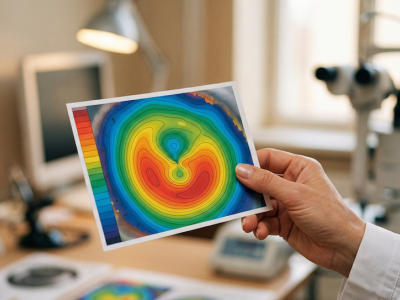 Keratoconus Corneal Topography Chart Round Rock TX