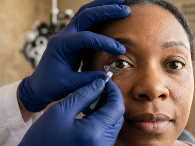 Specialty Contact Lens Fitting Round Rock